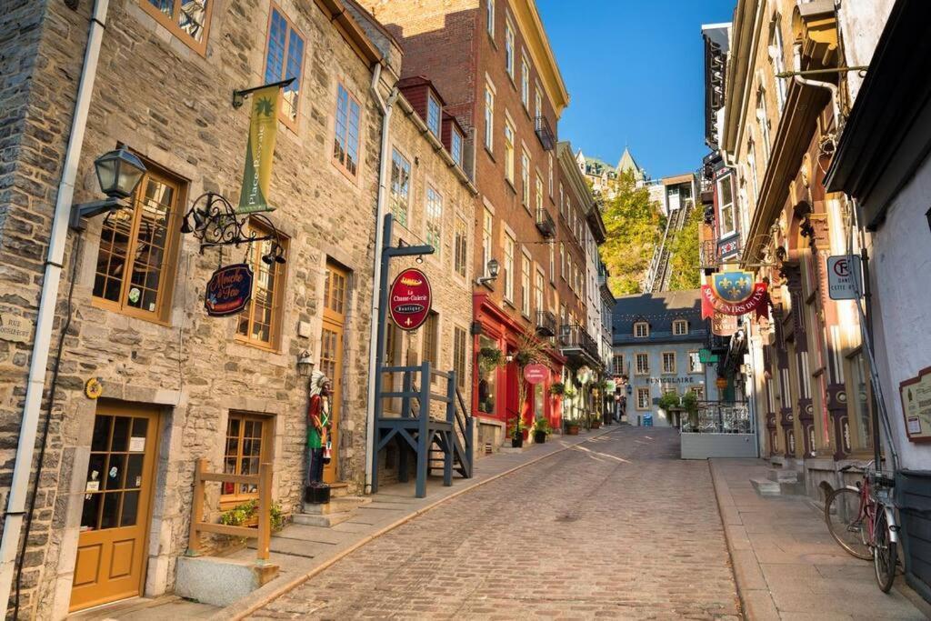 Appartamento Penthouse With Free Indoor Parking Downtown Québec Esterno foto