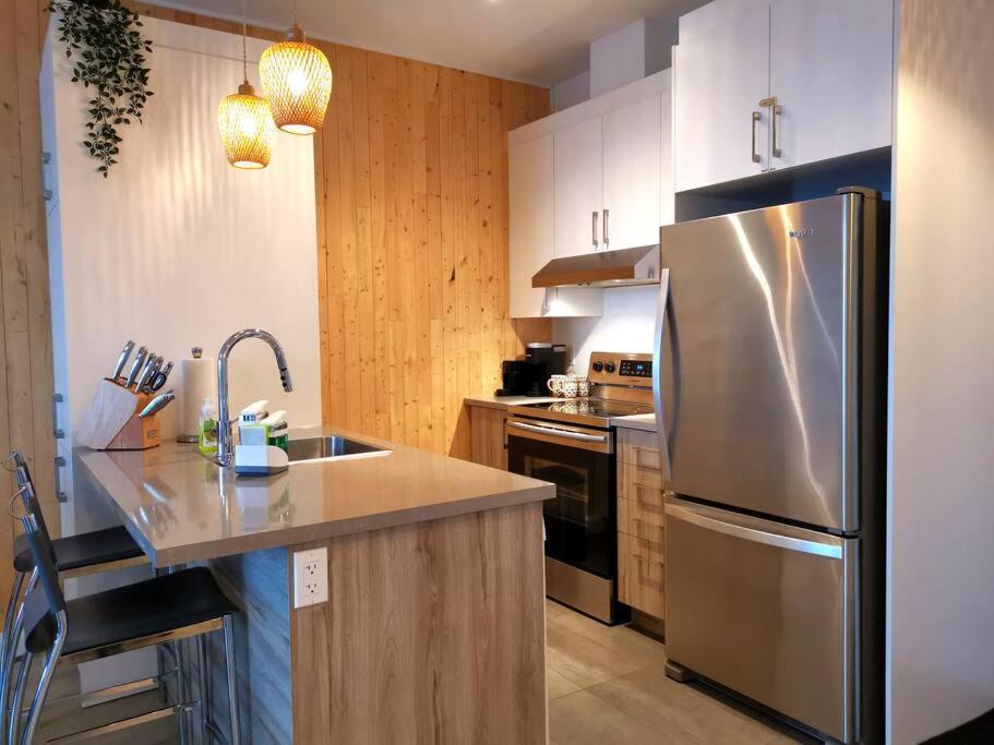 Appartamento Penthouse With Free Indoor Parking Downtown Québec Esterno foto
