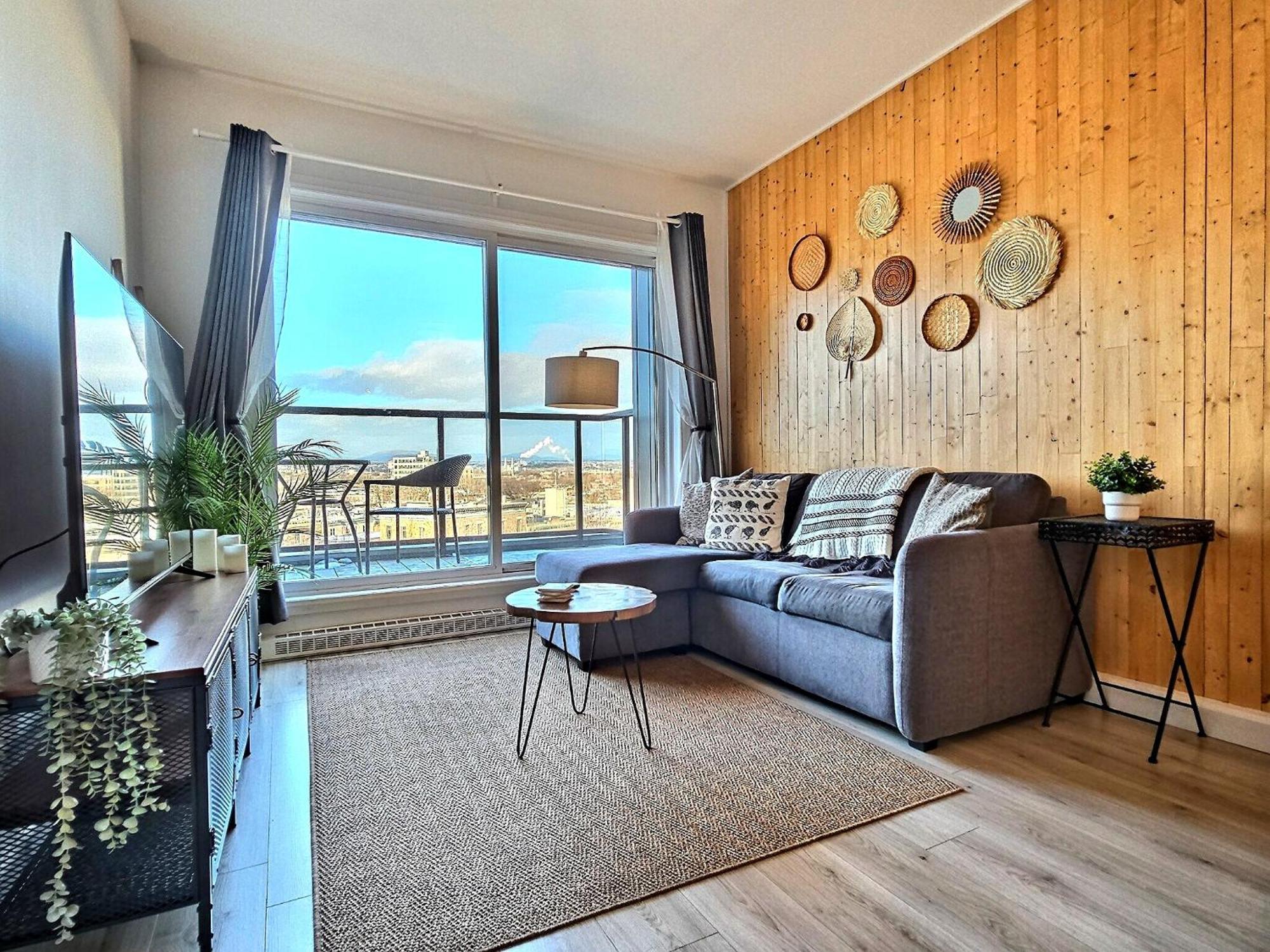 Appartamento Penthouse With Free Indoor Parking Downtown Québec Esterno foto